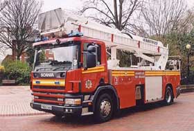SF240 mounted on Scania 94D 260 chassis